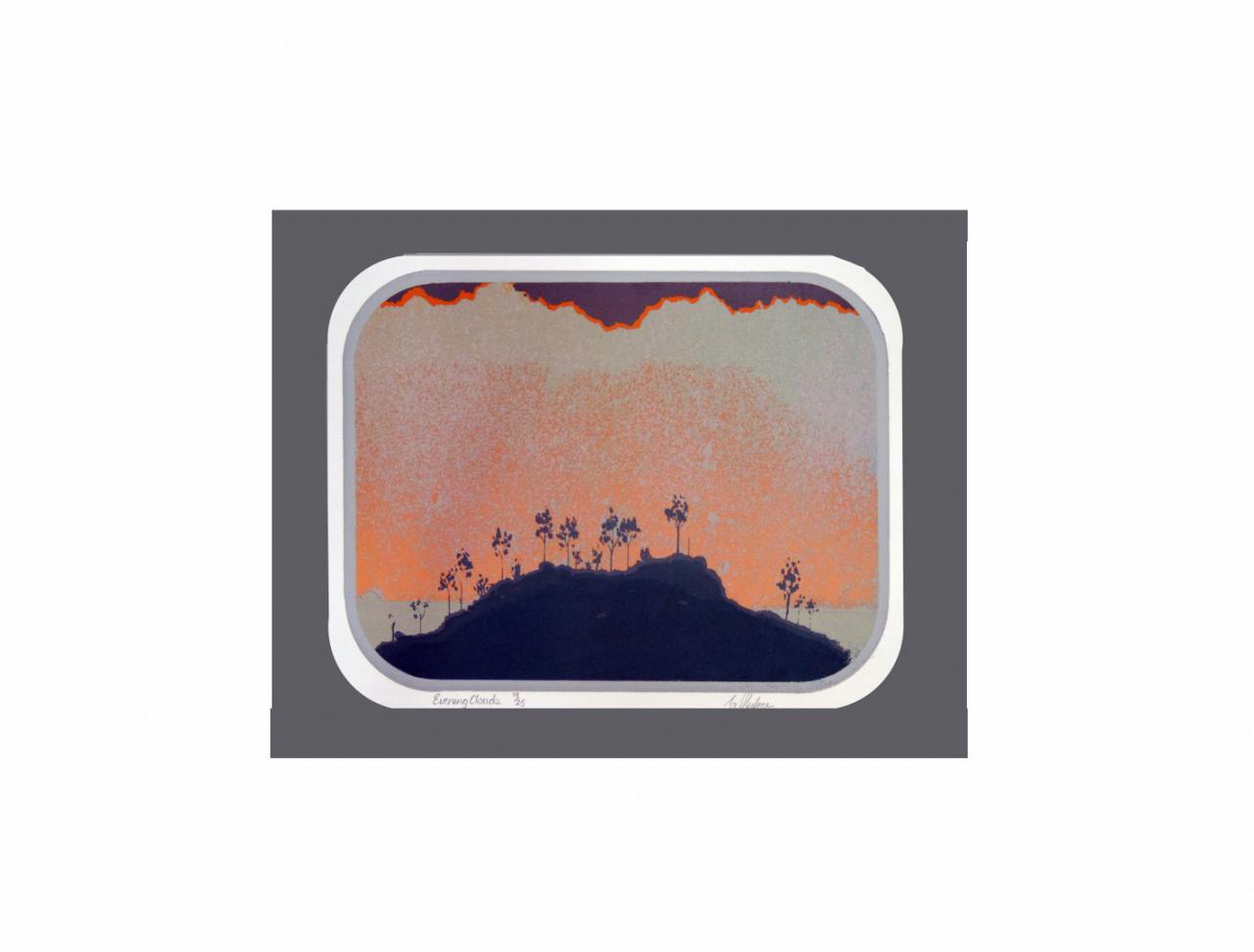 45.Evening clouds