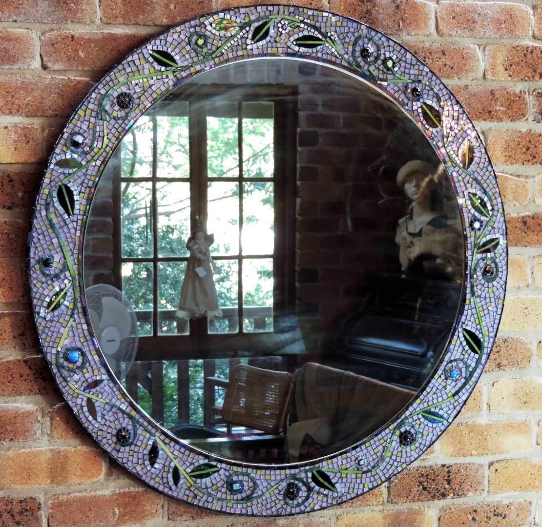 mosaic mirror morve